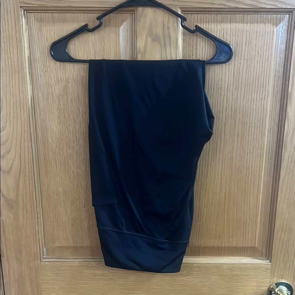 Black leggings with pockets tek gear
